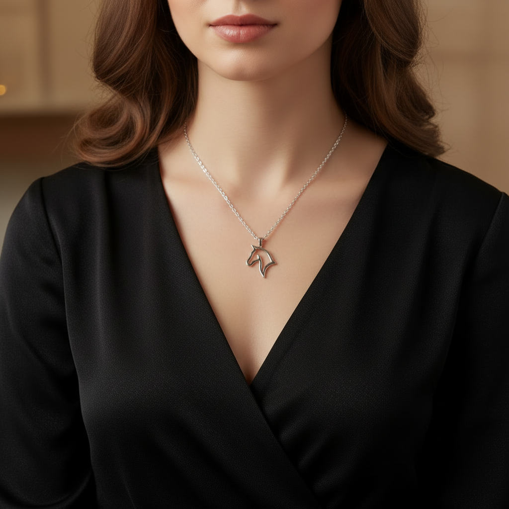 Horse Head Necklace