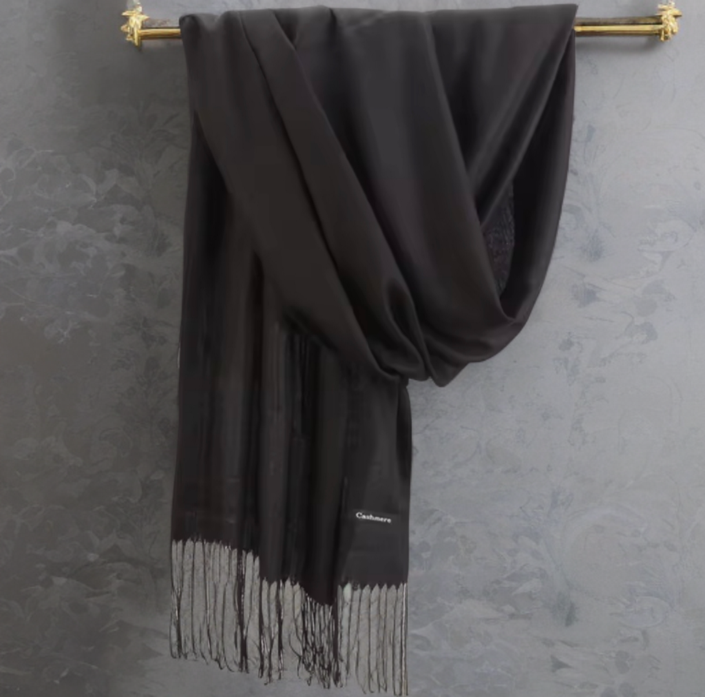 Black Pashmina Scarf
