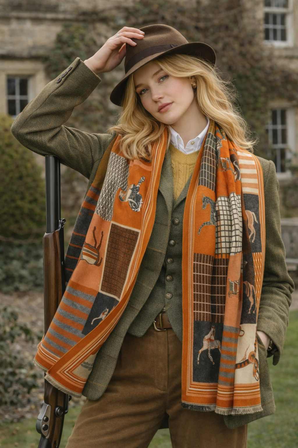 Equestrian Heritage Pashmina