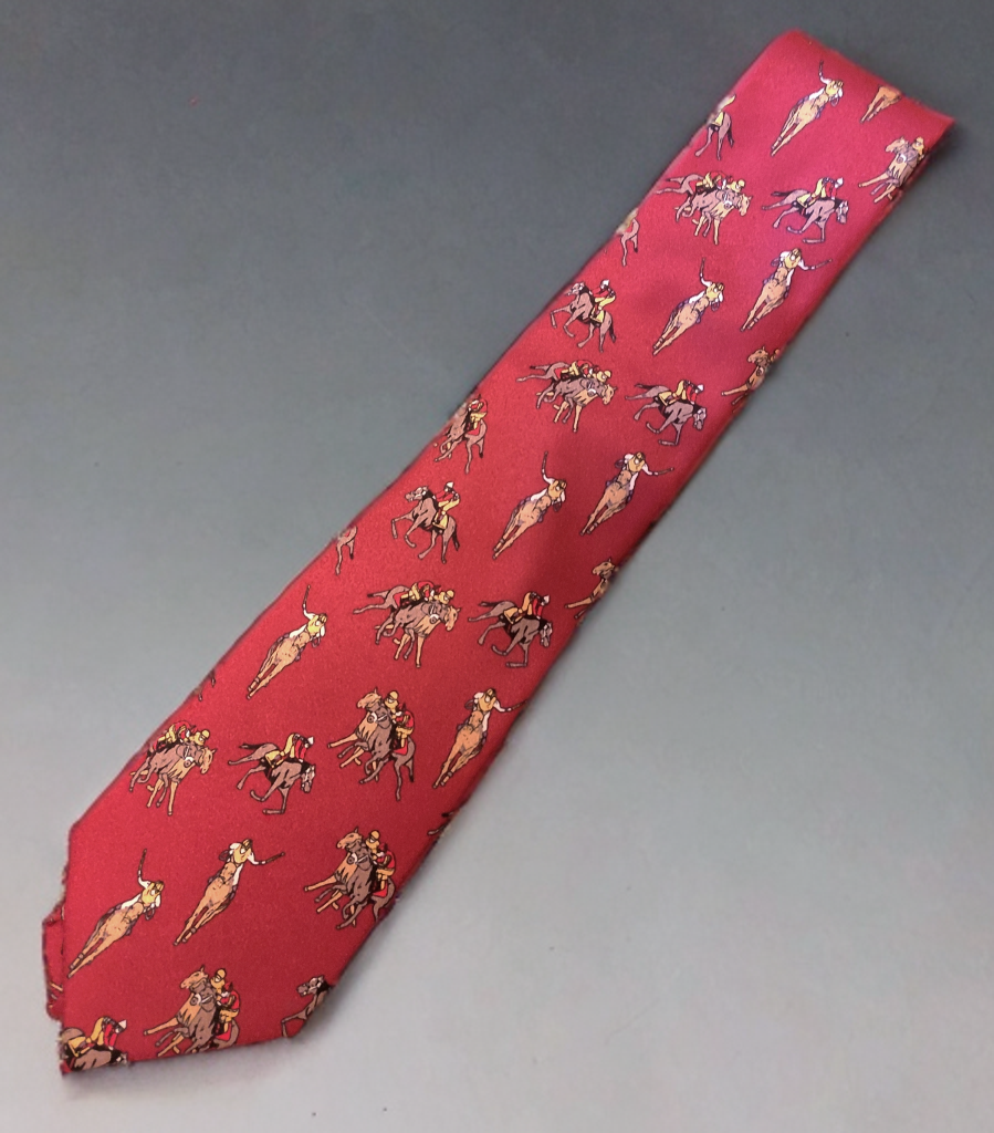 Horse Racing Tie