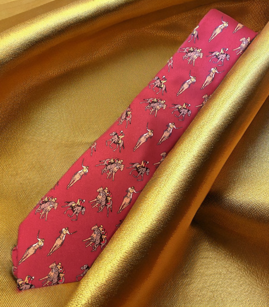 Horse Racing Tie