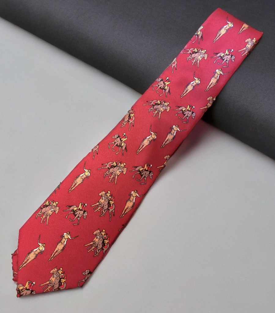 Horse Racing Tie