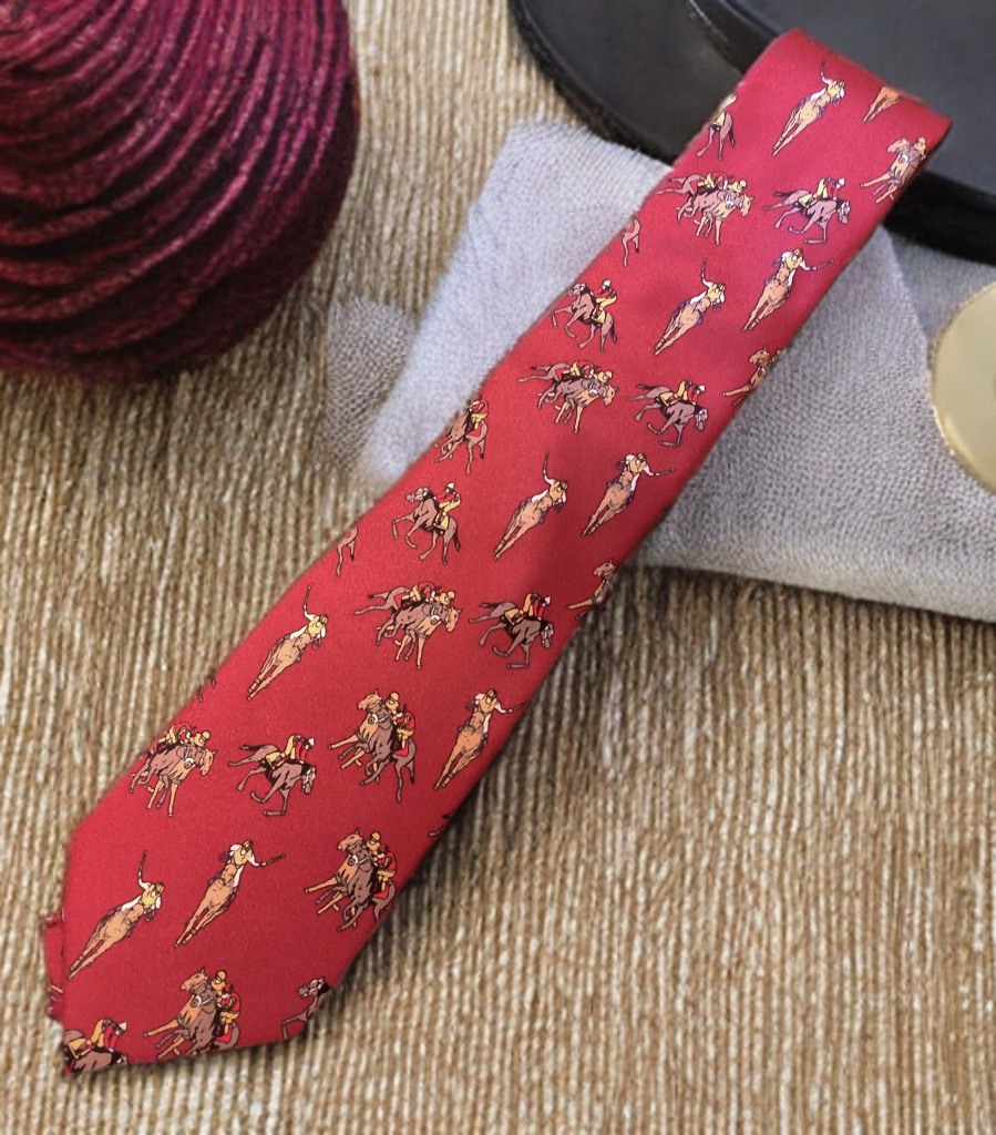 Horse Racing Tie