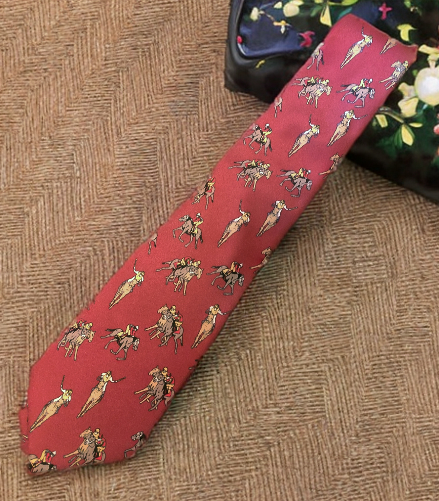 Horse Racing Tie