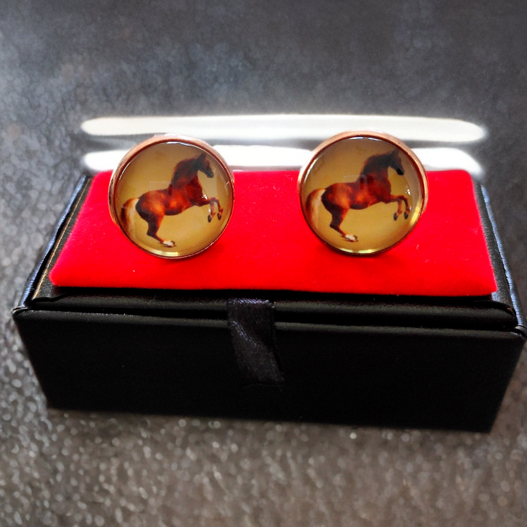 Rearing Horse Cufflinks