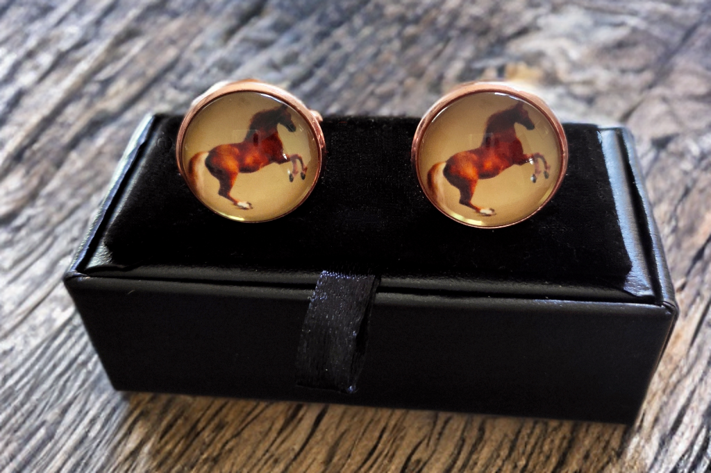 Rearing Horse Cufflinks
