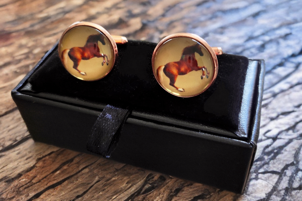 Rearing Horse Cufflinks