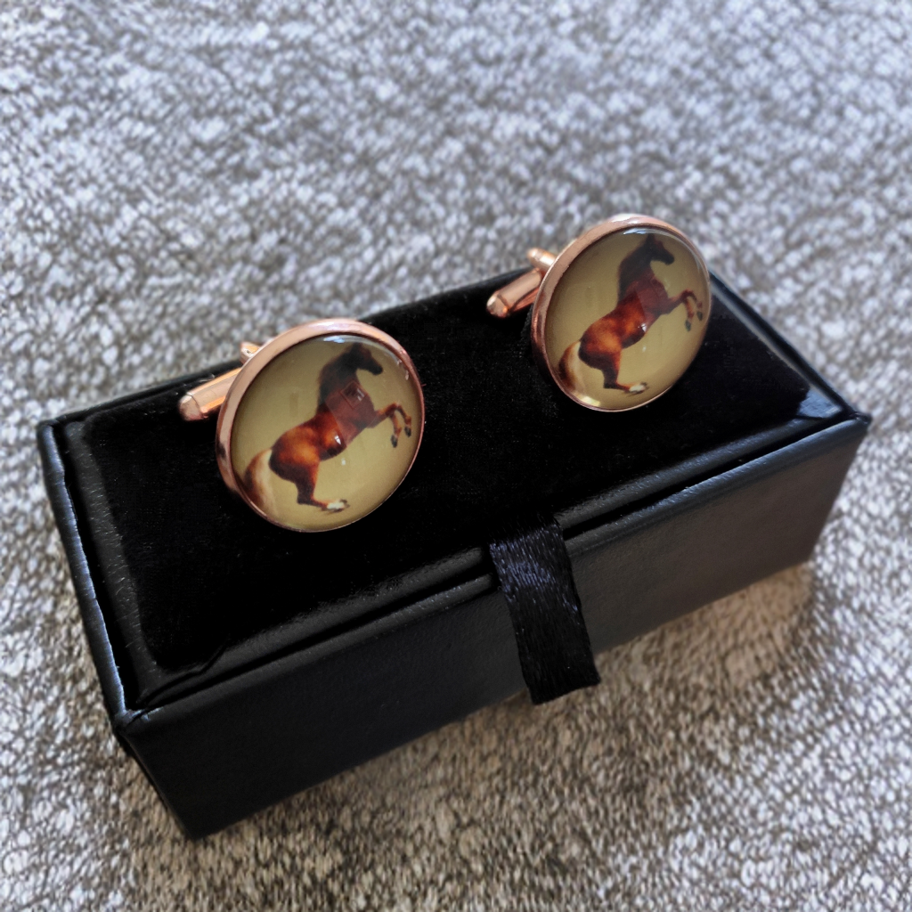 Rearing Horse Cufflinks