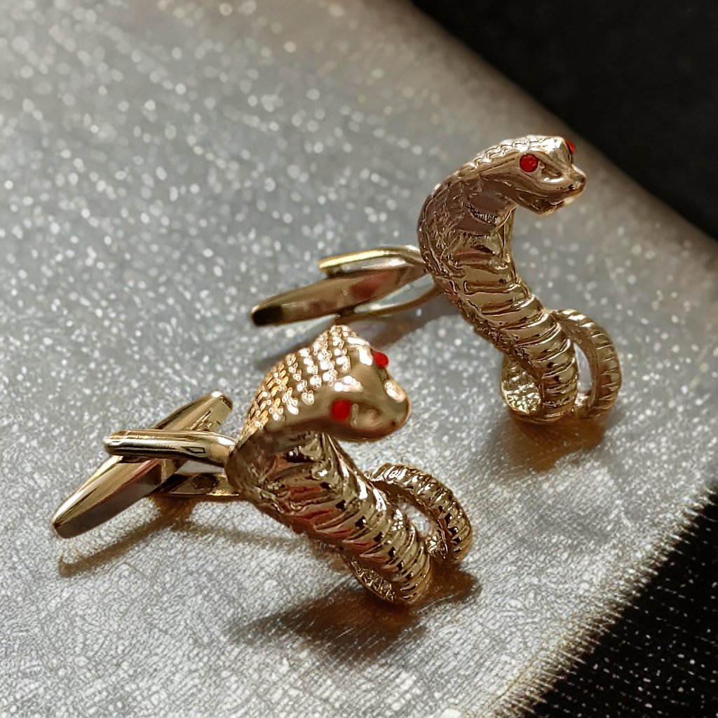 Snake Cufflinks