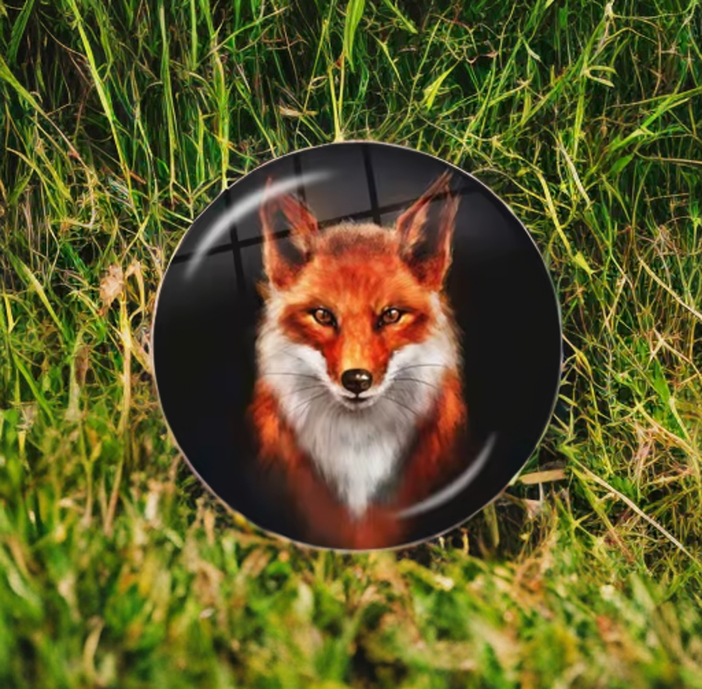 Fox Cufflinks and Tie Clip Set