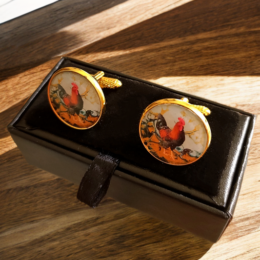 Cockerel Cufflinks