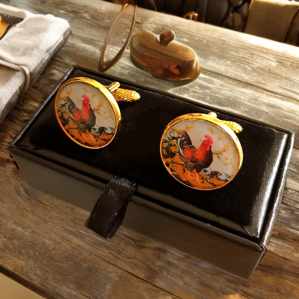 Cockerel Cufflinks