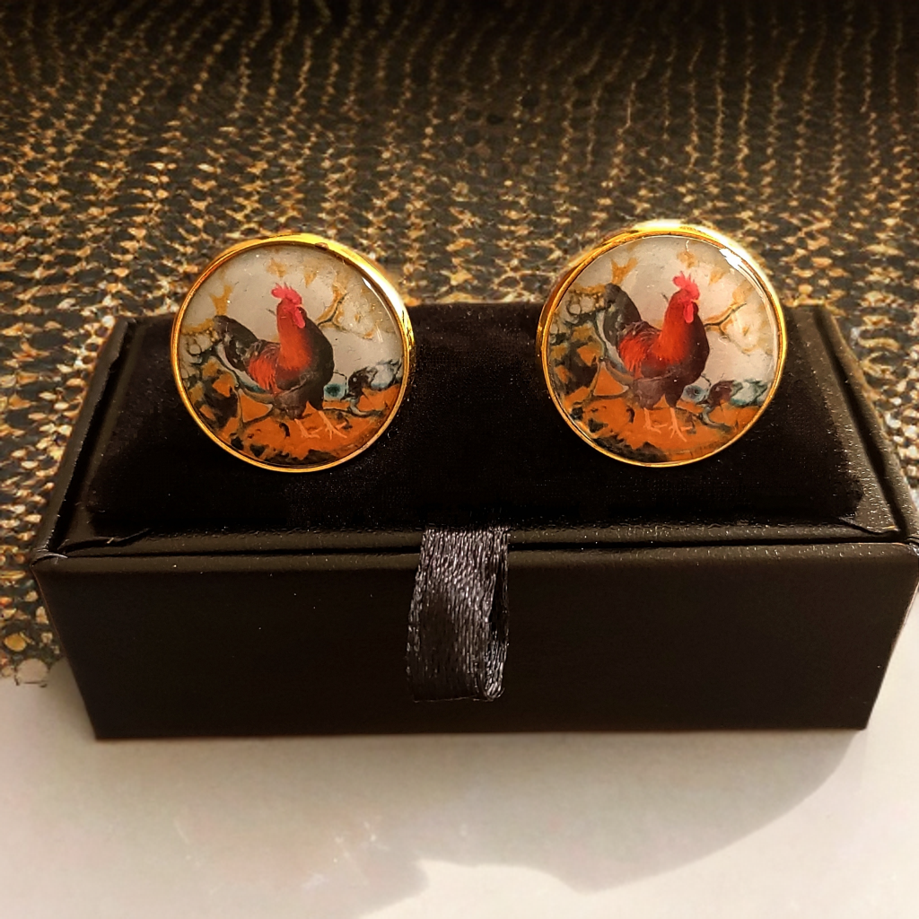 Cockerel Cufflinks