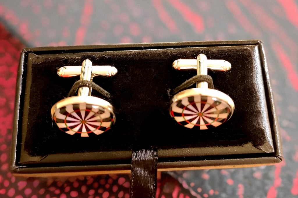 Dart Board Cufflinks