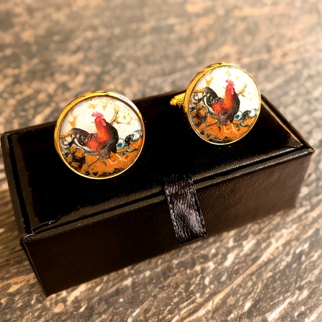 Cockerel Cufflinks