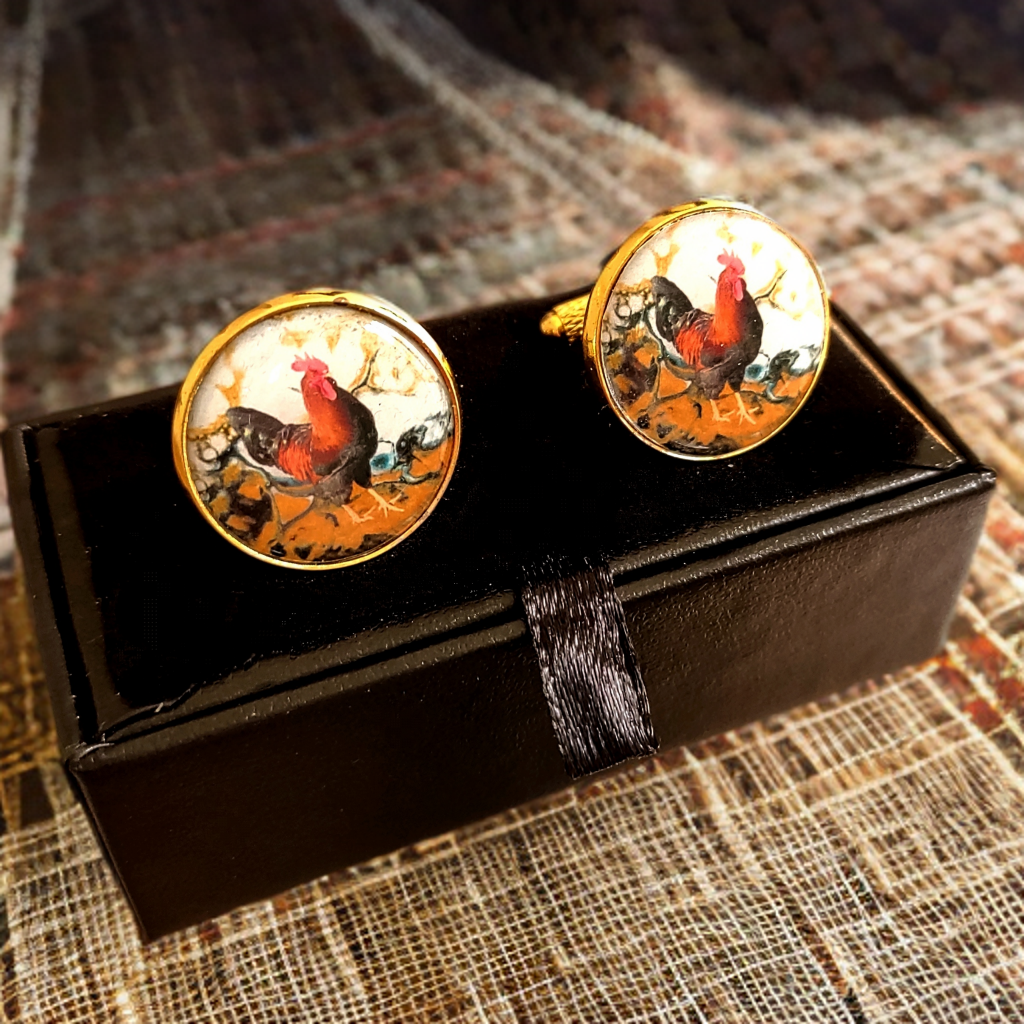 Cockerel Cufflinks