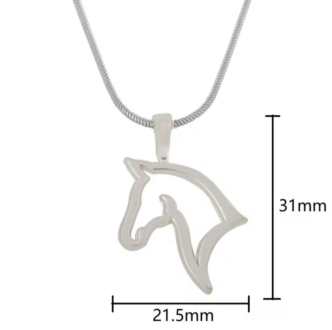 Horse Head Necklace