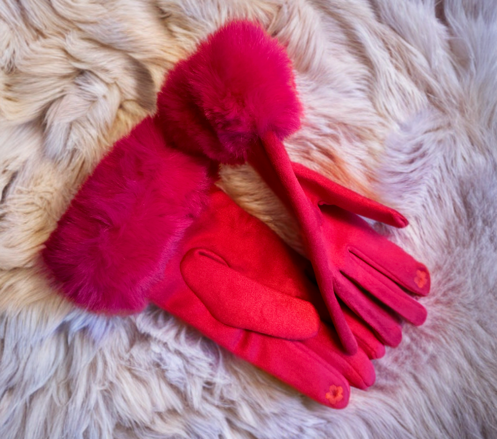 Pink Ladies Gloves