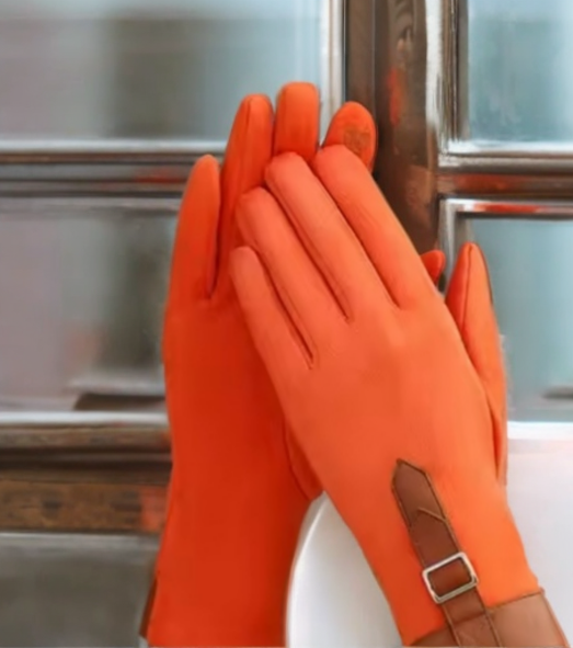 Suede feel Gloves for Ladies