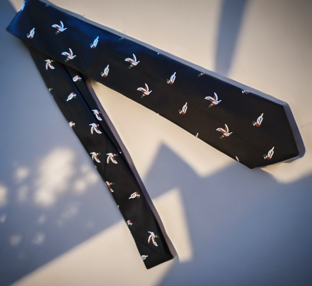 Duck Motif Country Tie