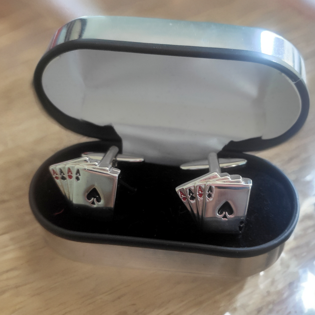 Playing Card Cufflinks