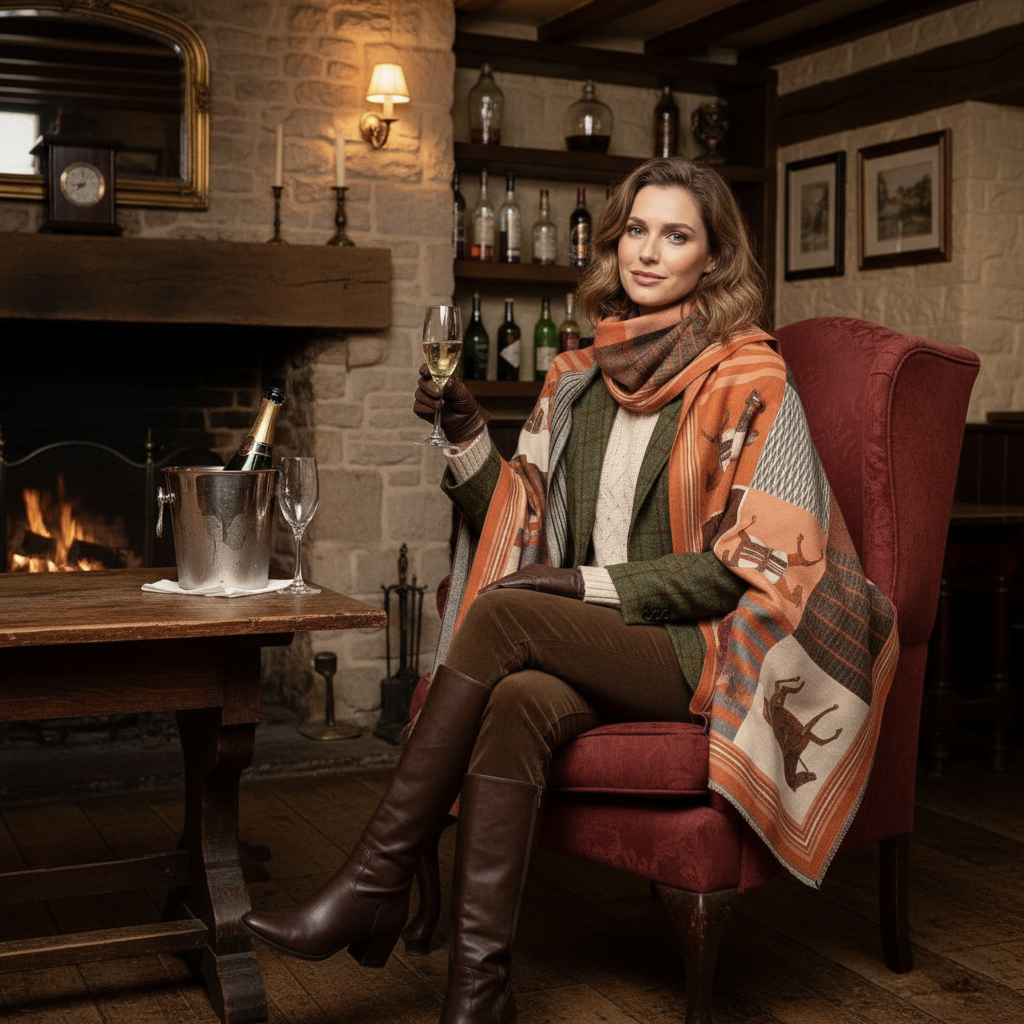 Equestrian Heritage Pashmina