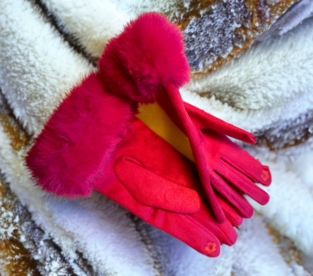 Pink Ladies Gloves