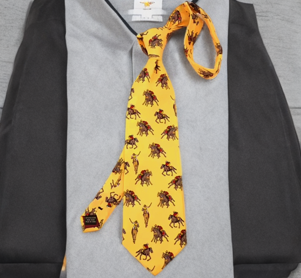 Horse Racing Tie