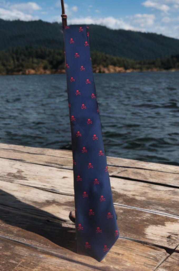 Gents Tie - Skull and Crossbones