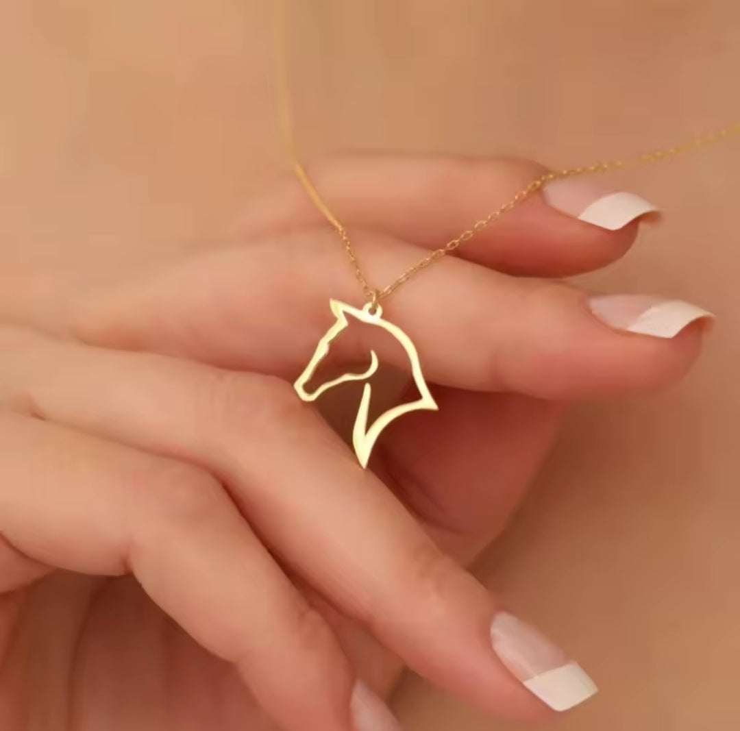 Horse Head Necklace