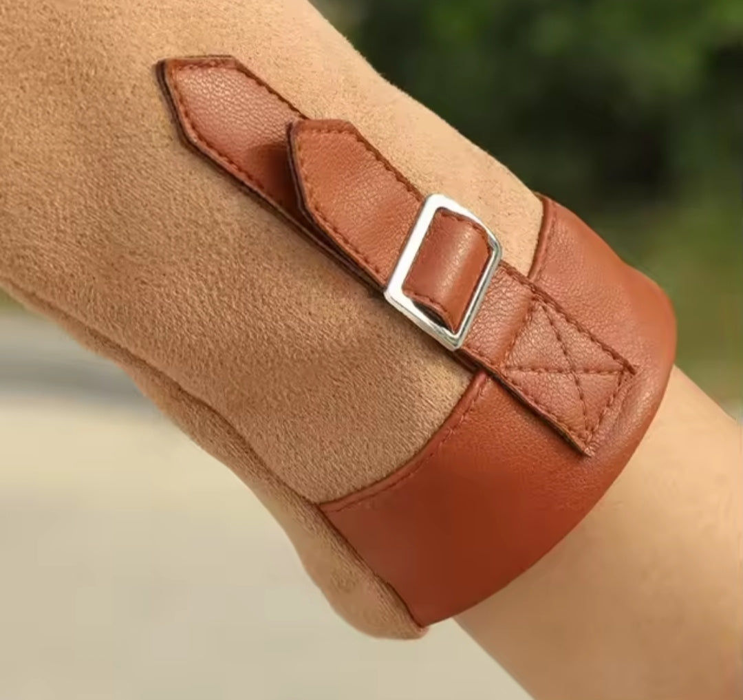 Suede feel Gloves for Ladies