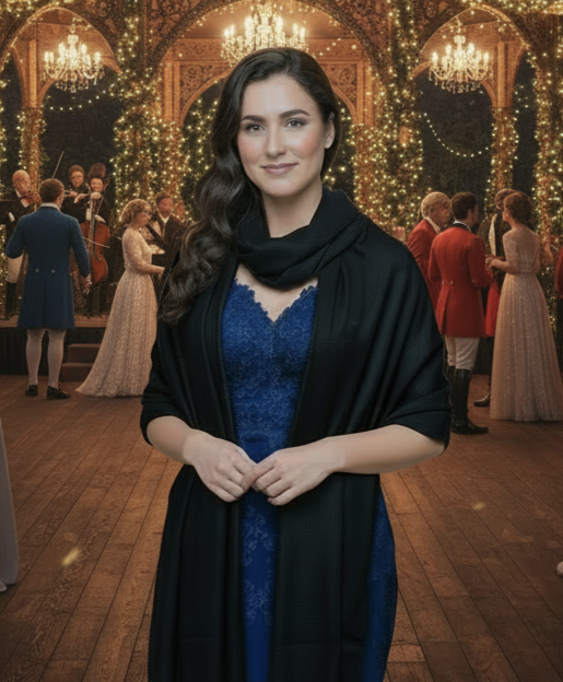 Black Pashmina Scarf