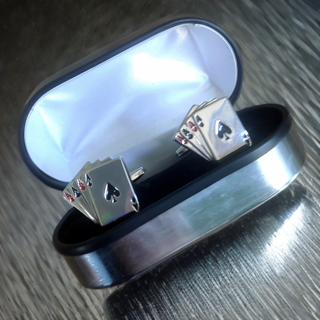 Playing Card Cufflinks