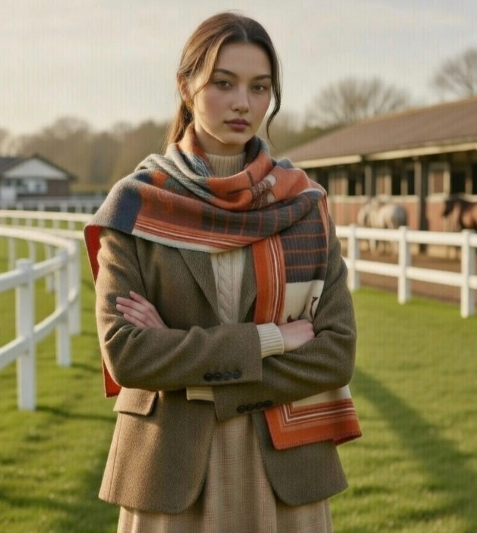 Equestrian Heritage Pashmina