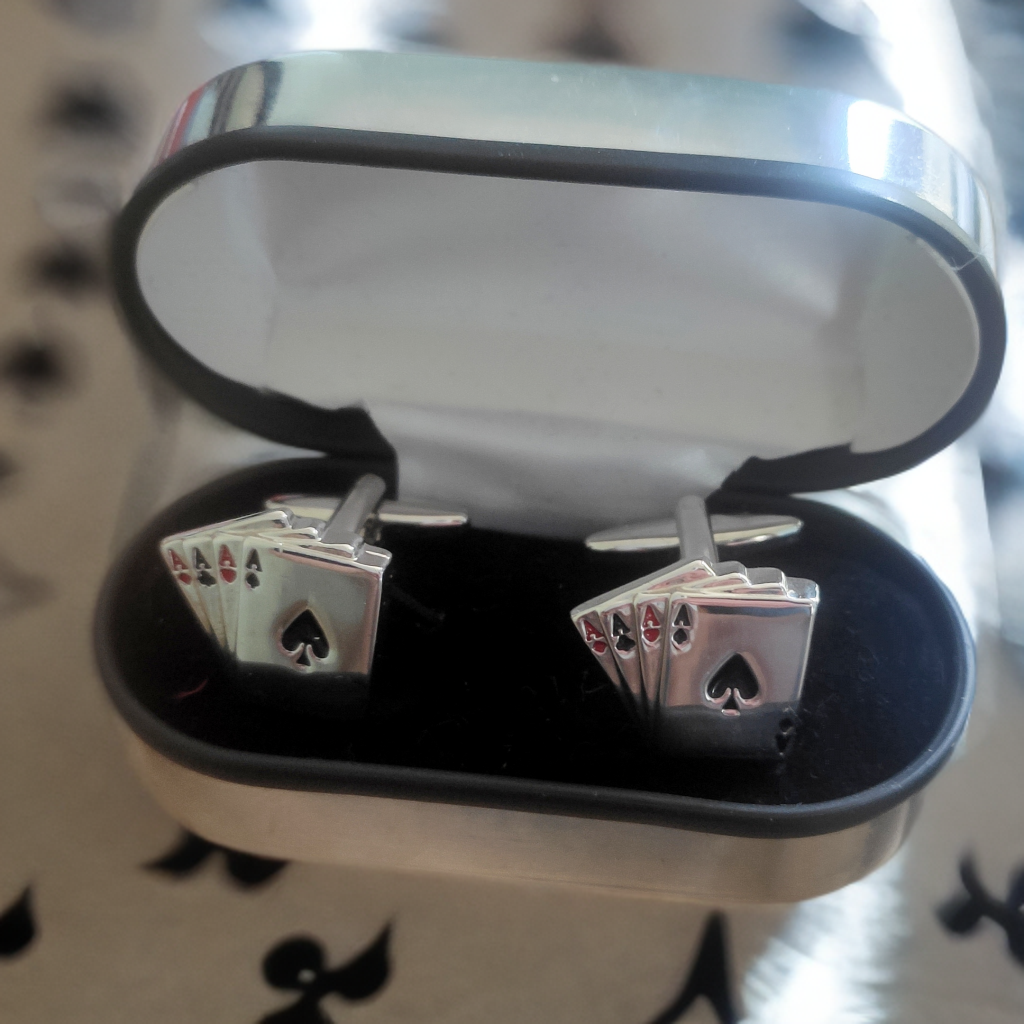Playing Card Cufflinks