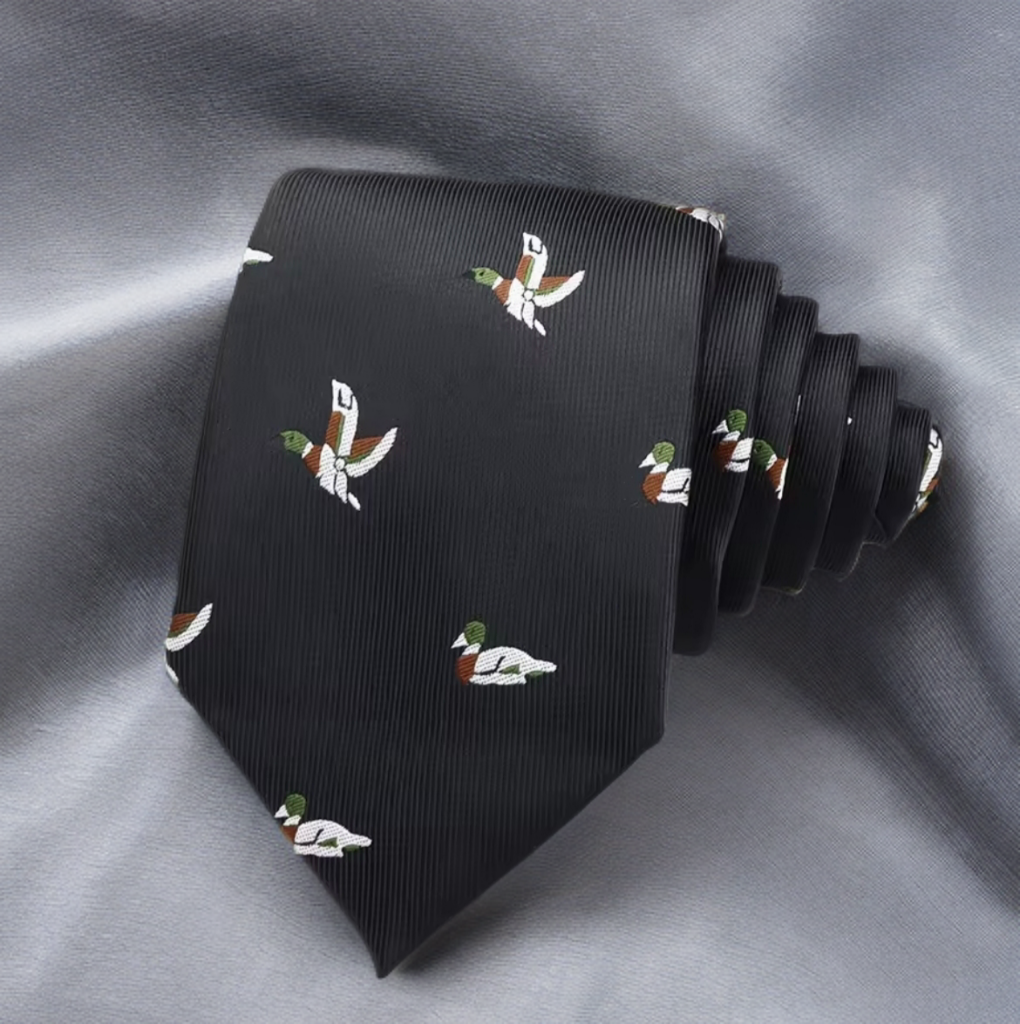 Duck Motif Country Tie