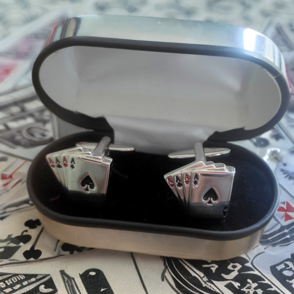 Playing Card Cufflinks