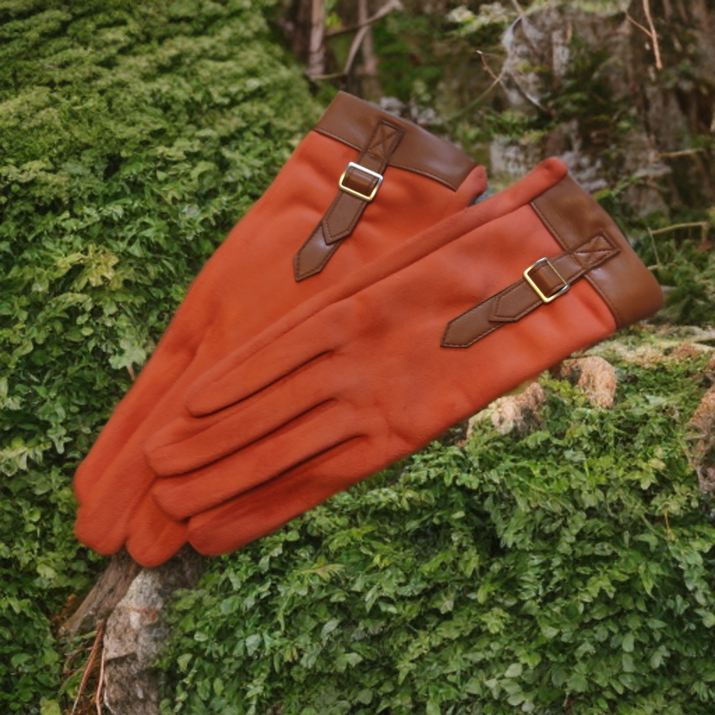 Suede feel Gloves for Ladies