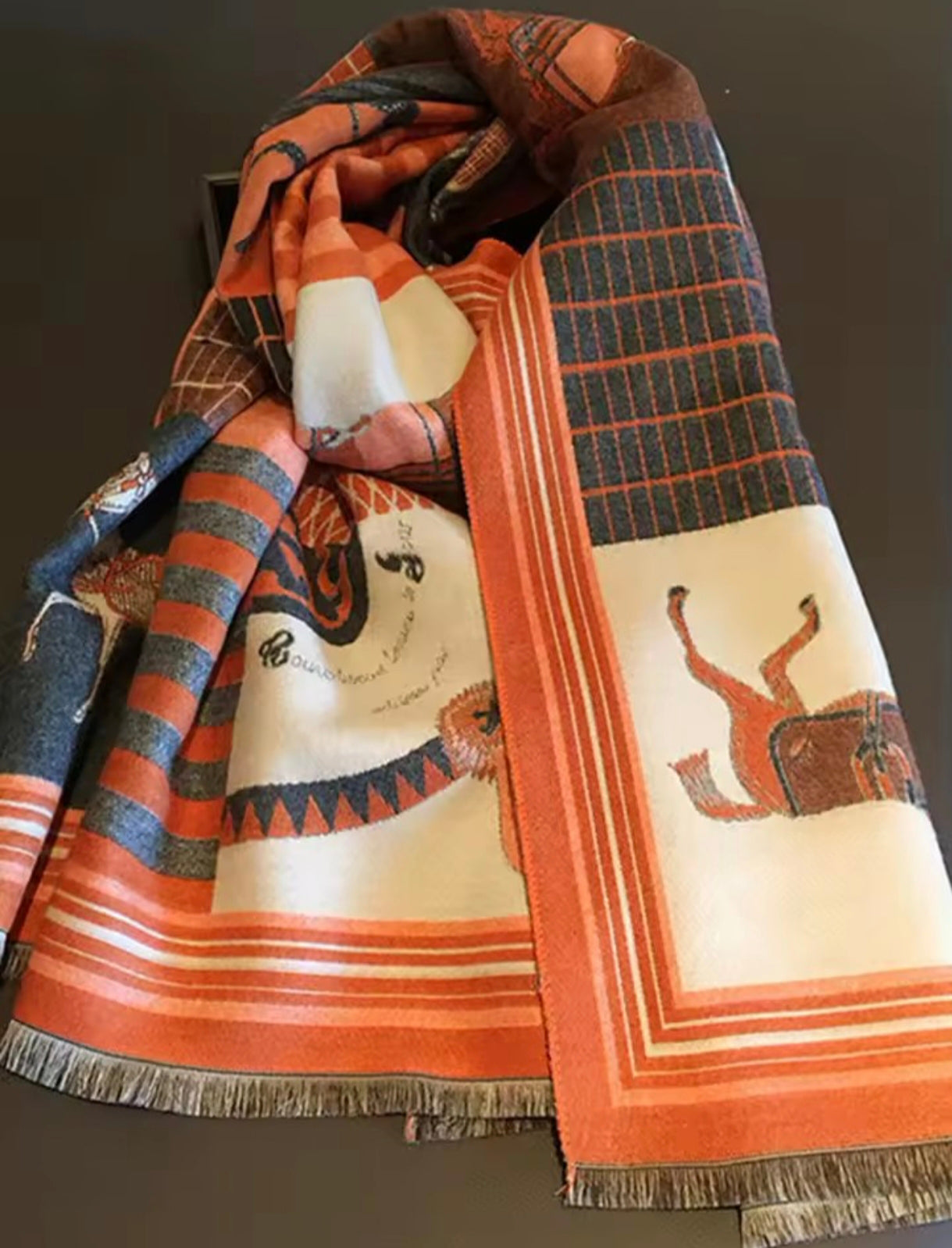 Equestrian Heritage Pashmina
