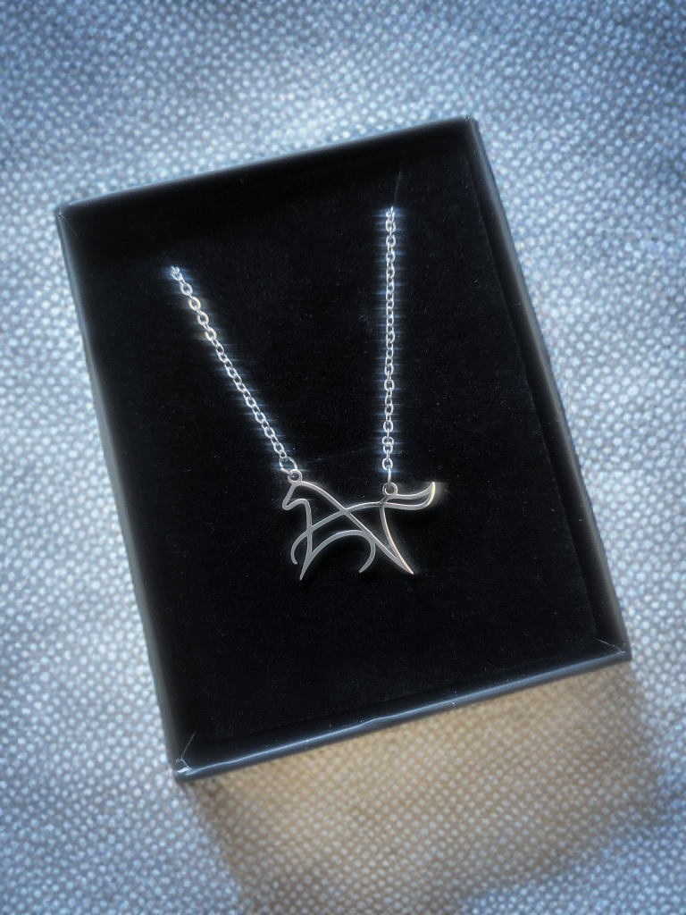 Celtic Craft Style Horse Necklace