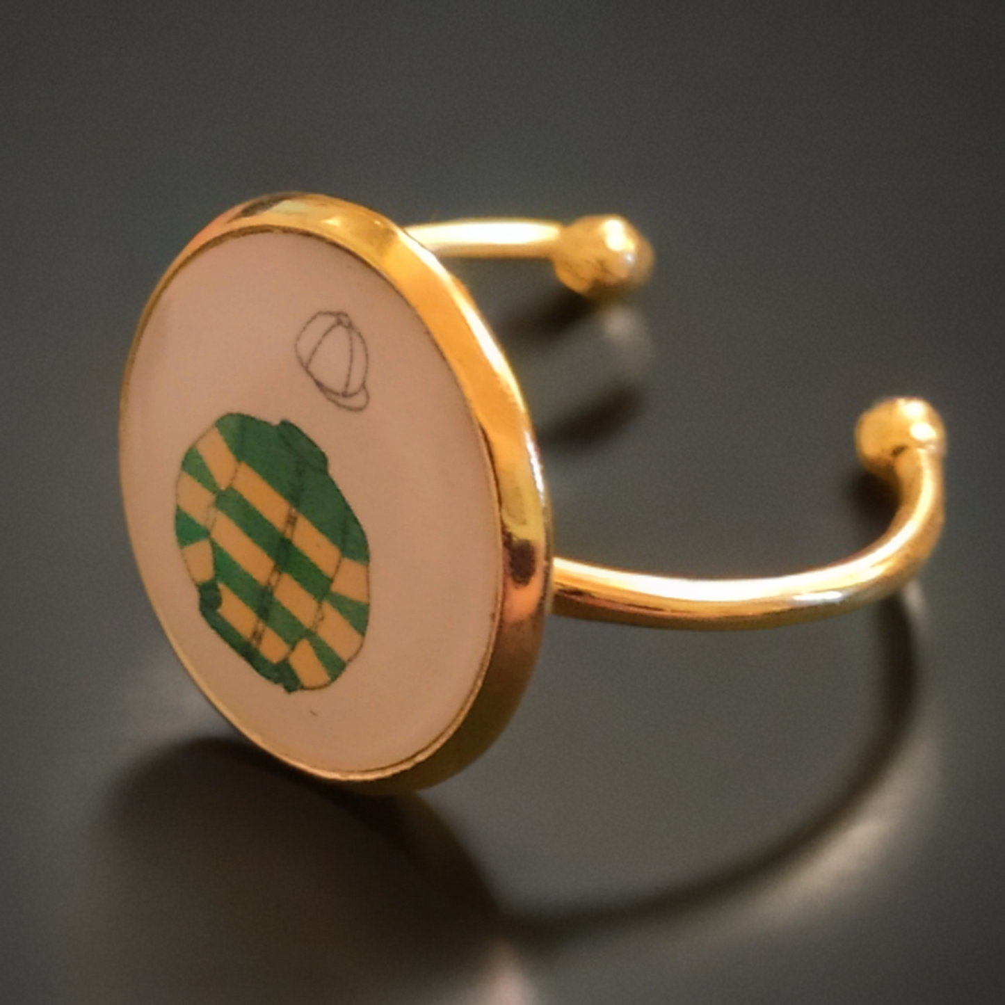 Horse Racing silks Ring