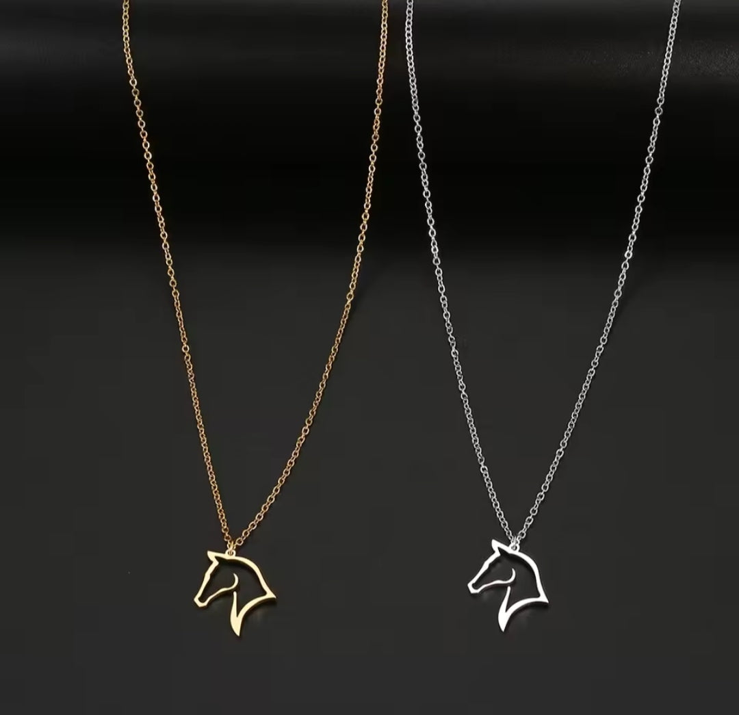 Horse Head Necklace