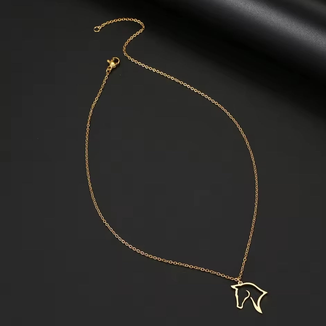 Horse Head Necklace