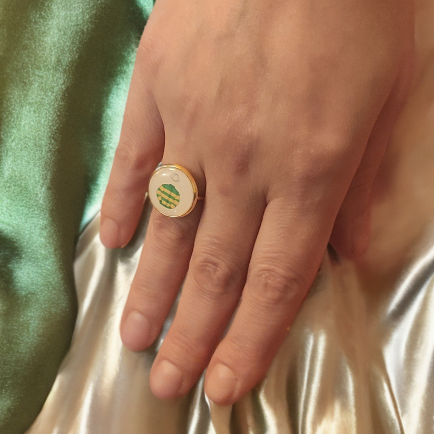 Horse Racing silks Ring