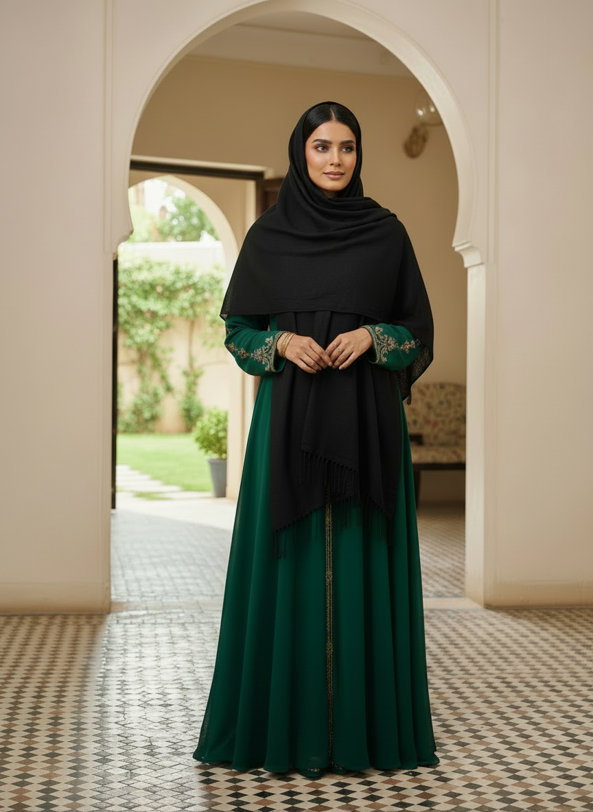 Black Pashmina Scarf