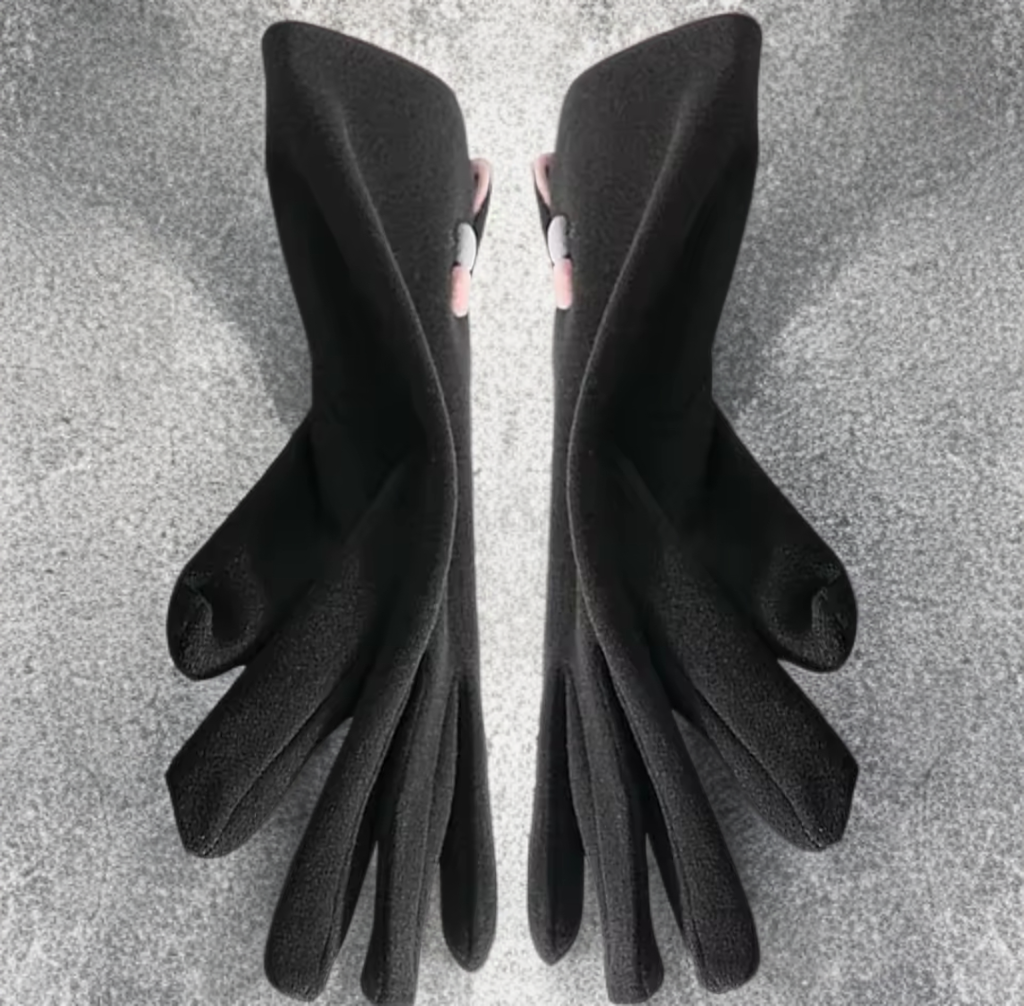 Womens Black Gloves