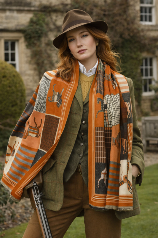 Equestrian Heritage Pashmina