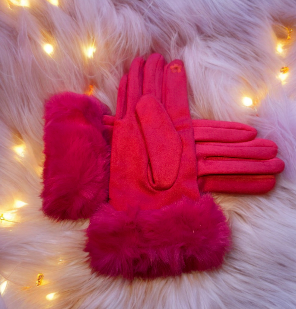 Pink Ladies Gloves