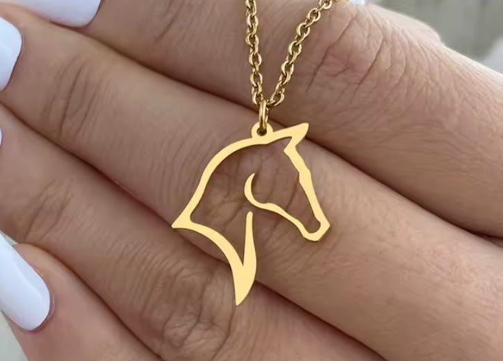 Horse Head Necklace