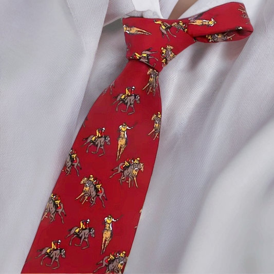 Horse Racing Tie
